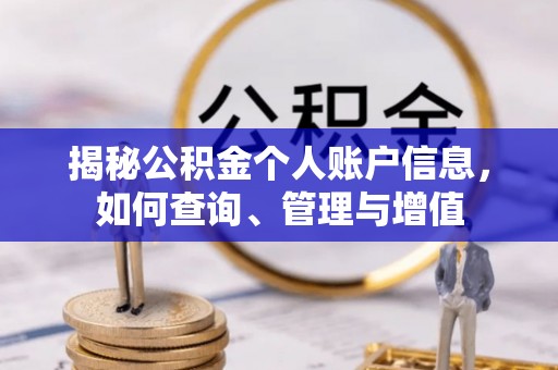 湖州揭秘公积金个人账户信息，如何查询、管理与增值