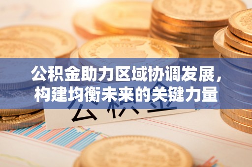 湖州公积金助力区域协调发展，构建均衡未来的关键力量