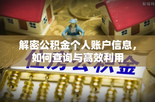 湖州解密公积金个人账户信息，如何查询与高效利用