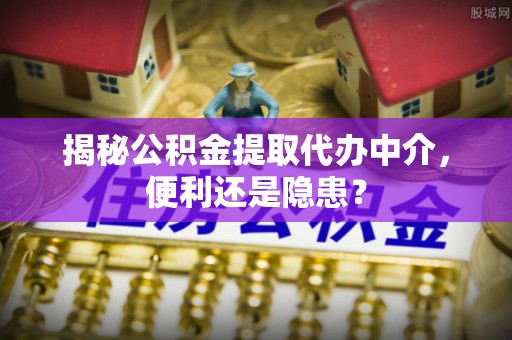 湖州揭秘公积金提取代办中介，便利还是隐患？