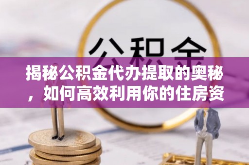 湖州揭秘公积金代办提取的奥秘，如何高效利用你的住房资金