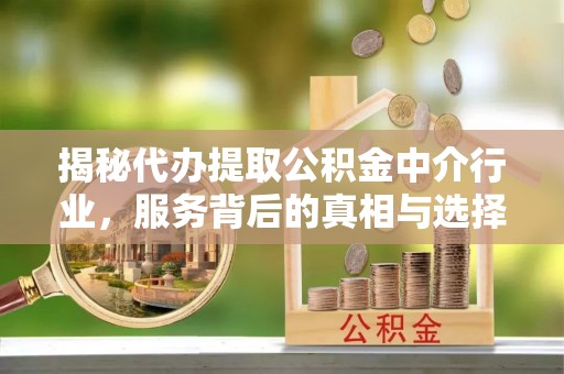 湖州揭秘代办提取公积金中介行业，服务背后的真相与选择指南