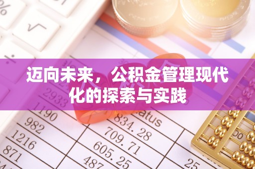 湖州迈向未来，公积金管理现代化的探索与实践