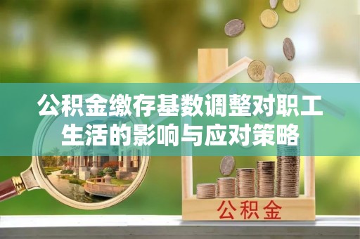 湖州公积金缴存基数调整对职工生活的影响与应对策略