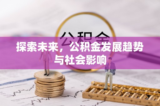 湖州探索未来，公积金发展趋势与社会影响