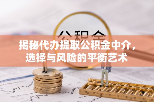 湖州揭秘代办提取公积金中介，选择与风险的平衡艺术