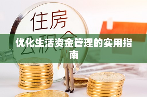 湖州优化生活资金管理的实用指南