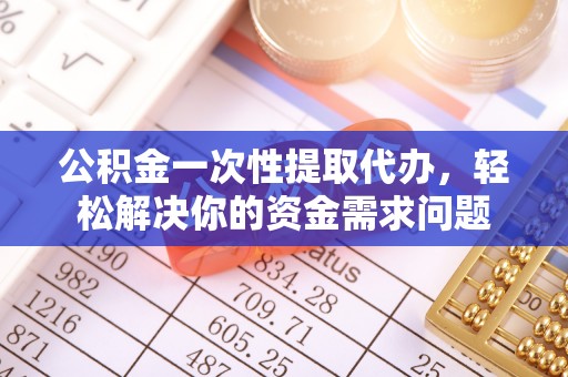湖州公积金一次性提取代办，轻松解决你的资金需求问题