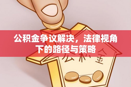 湖州公积金争议解决，法律视角下的路径与策略