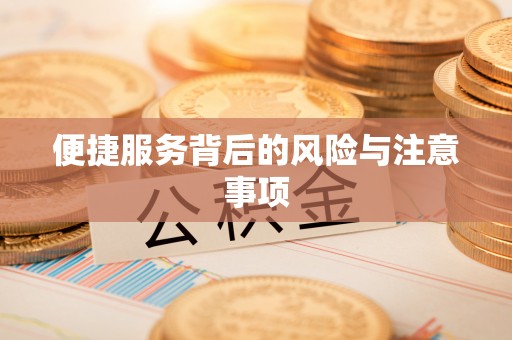 湖州便捷服务背后的风险与注意事项
